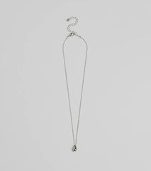 Chic Approved Teardrop Charm Necklace