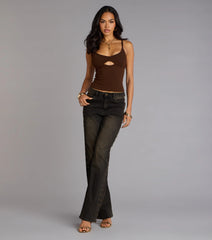 Peekaboo Moment Crop Top