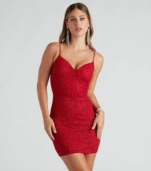 Ready To Celebrate Glitter Dress