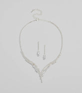 Beauty Perfection Necklace And Earrings Set