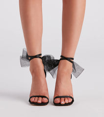 Glam Girl Vibes Satin Stiletto Heels