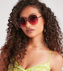 Smoke And Mirrors Square Sunglasses