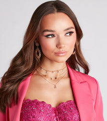 Among The Stars Layered Choker Necklace