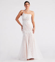 Annalee Lace Corset Mermaid Gown