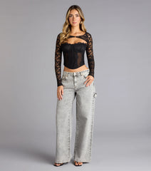 Delicate Edge Lace Bolero