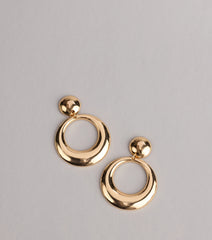 All About Shine Statement Earrings