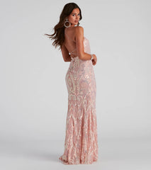 Roxie Formal Sequin Long Dress