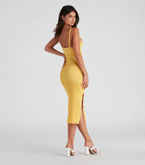 Keep It Light Sweater Midi Dress