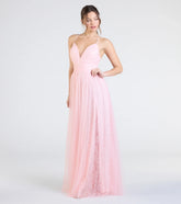 Kimora Lace Tulle A-Line Formal Dress