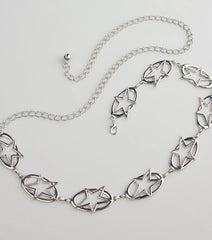 Starstruck Silver Chain Belt