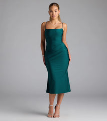 Best Behavior Sleeveless Midi Dress