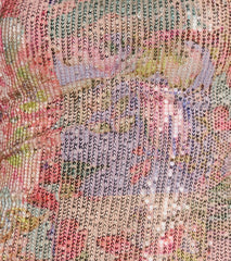 Statement Shimmer Sequin Floral Mini Dress