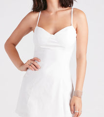 Sealed With Charm Short A-Line Dress