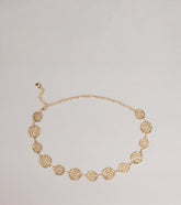 Linked in Shine Disc Chain Belt