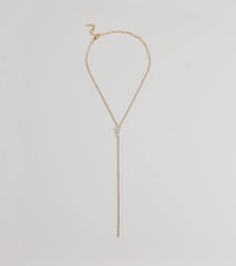 Upscale Moments Cubic Zirconia Accent Choker Necklace