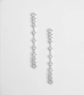 Sophisticated Taste Cubic Zirconia Earrings