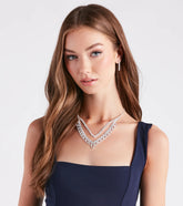 All That Sparkle Necklace And Earrings Set
