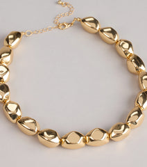 Giving Luxe Statement Beaded Necklace