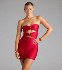 Such A Tease Cutout Bodycon Mini Dress