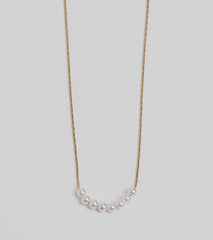 Lady Of Pearl Dainty Necklace
