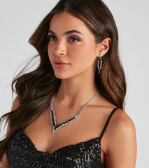 Fine Jewels Necklace And Earrings Set