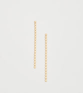 Simple Glam Long Chain Earrings