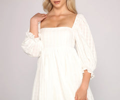 Sweet Style Babydoll Dress