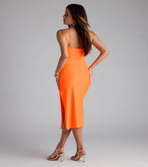 Think Of Me Cutout Bodycon Midi Dress