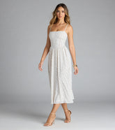 Dreaming Of You Floral A-Line Midi Dress