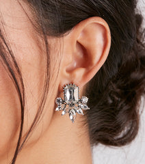 Unique Stun Rhinestone Statement Earrings