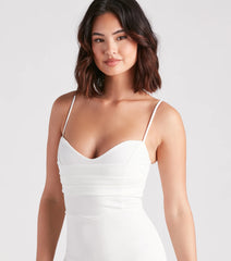 Cheryl High Slit Slim-Fit Formal Dress