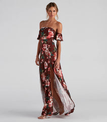 Total Beauty Floral Maxi Dress