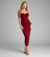 Heartbreaker Hourglass Midi Dress