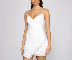 Shine In The Spotlight Rhinestone Dress