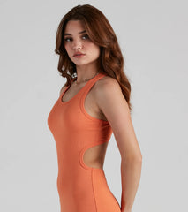 Everyday Basic Knit Mini Dress