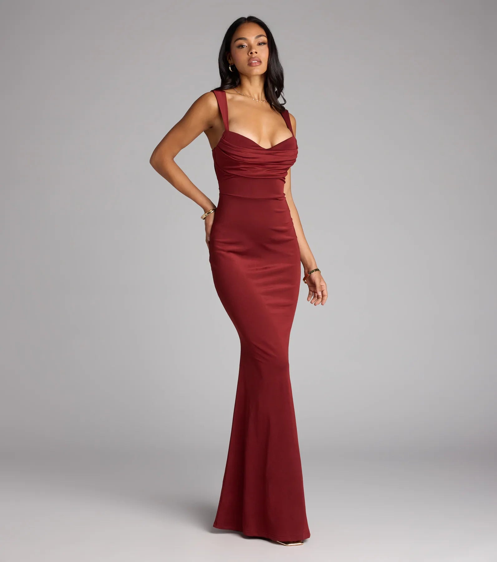 Aden Cutout Back Mermaid Formal Dress