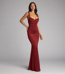 Aden Cutout Back Mermaid Formal Dress