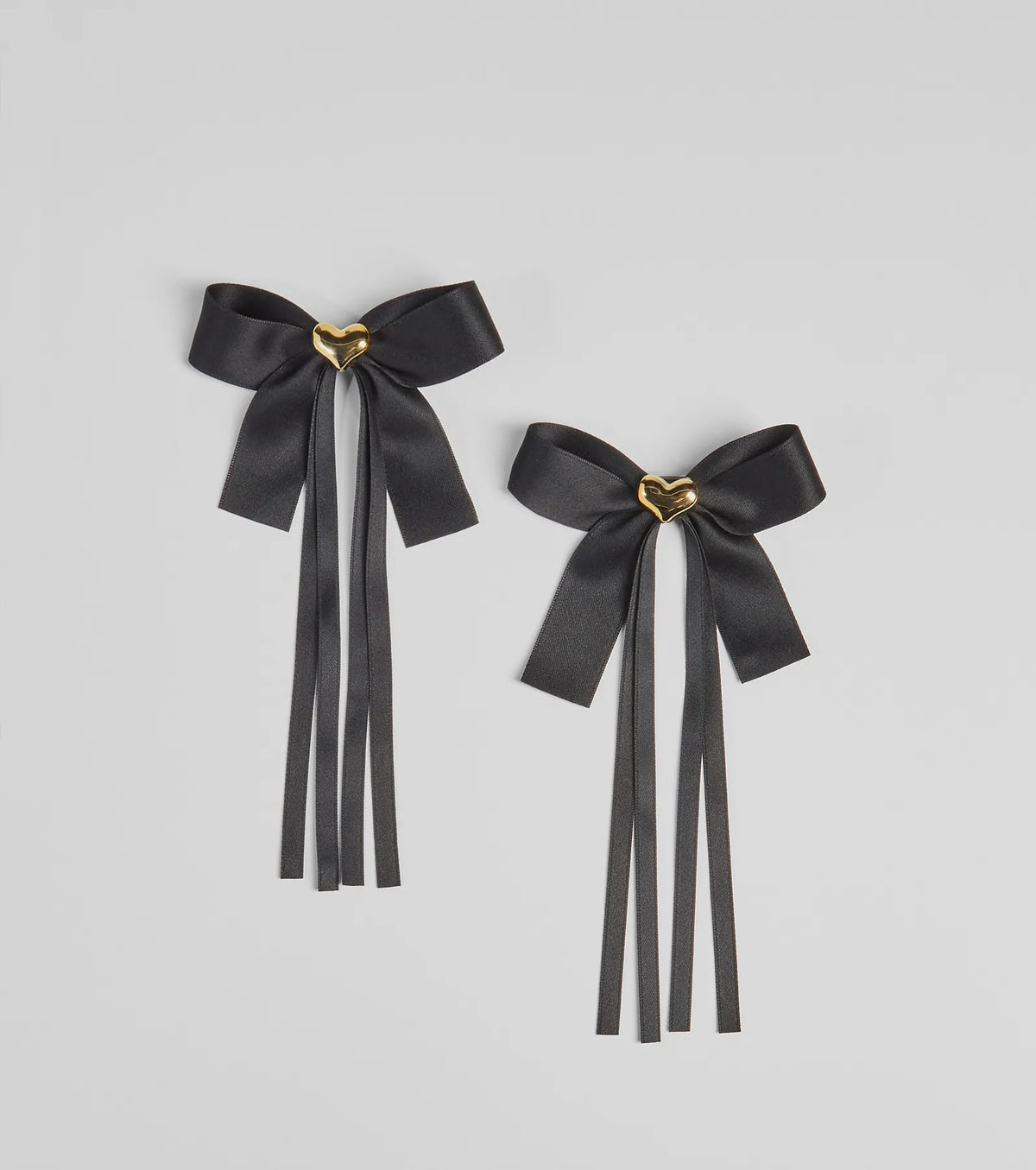 Timeless Charm Two-Pack Heart Hair Bows