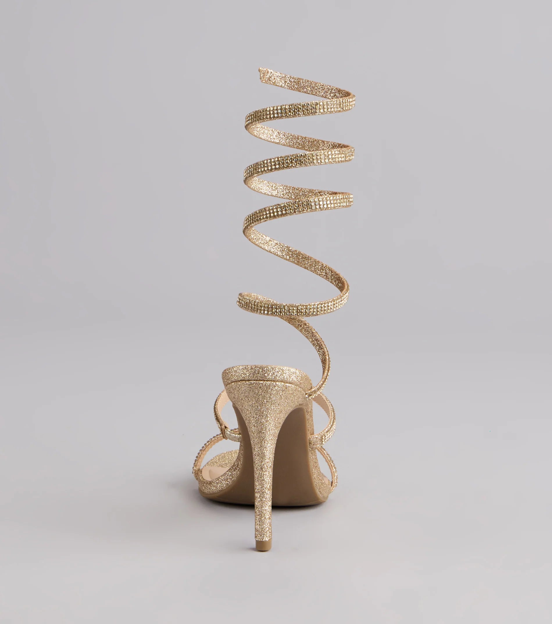 Glow Getter Rhinestone Stiletto Heels