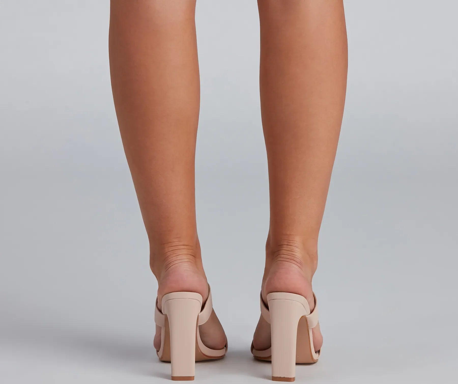 Class Act Nubuck Block Heel Mules