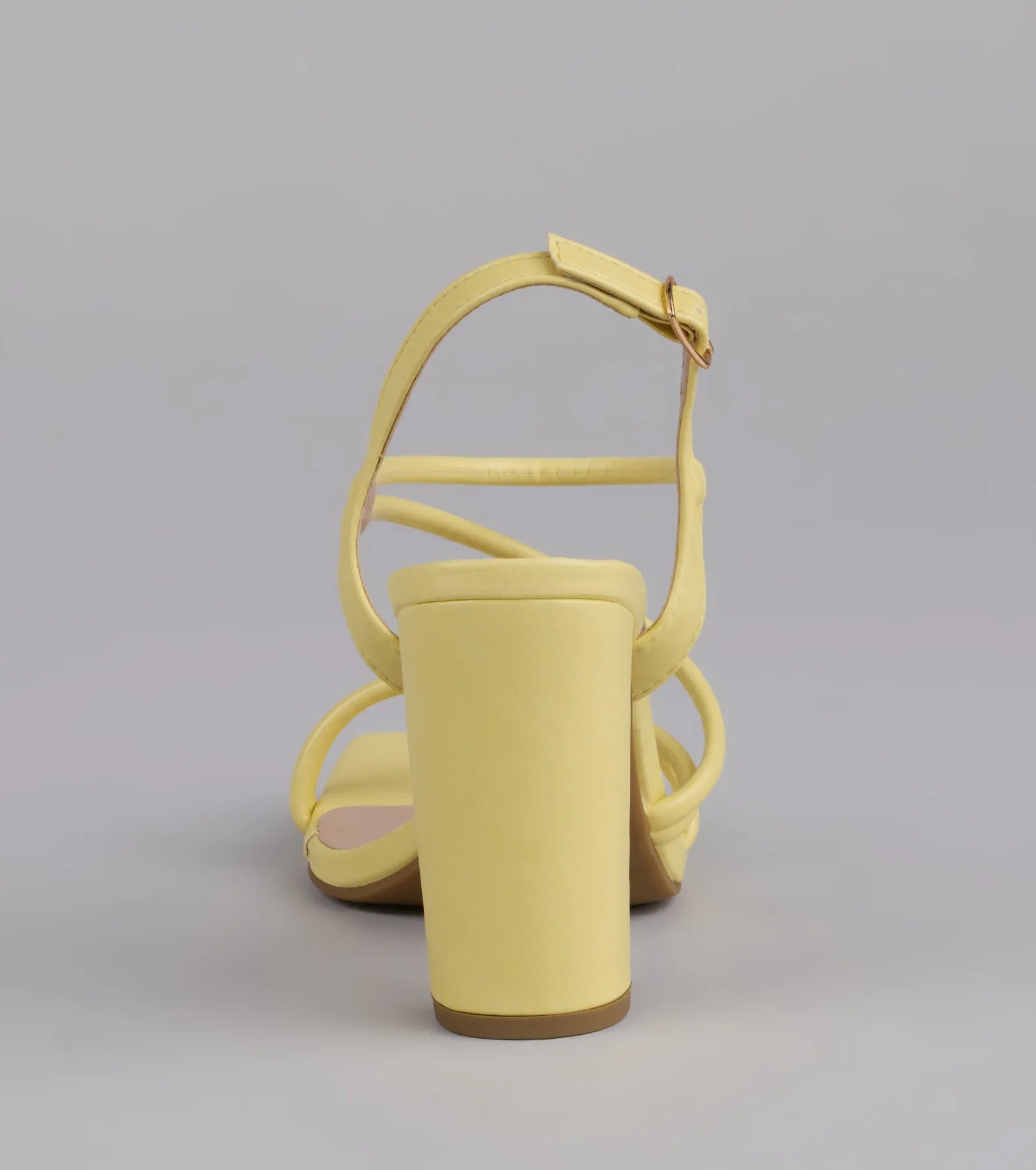 Flirt Mode Activated Strappy Block Heels