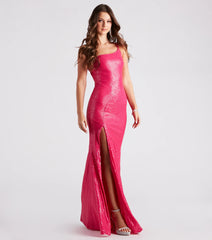 Renee Formal Sequin Long Slit Dress