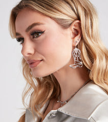 Kick It Up Cowboy Boot Earrings