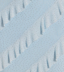 Glitzy Cutie Rhinestone Ruffled Mesh Mini Dress