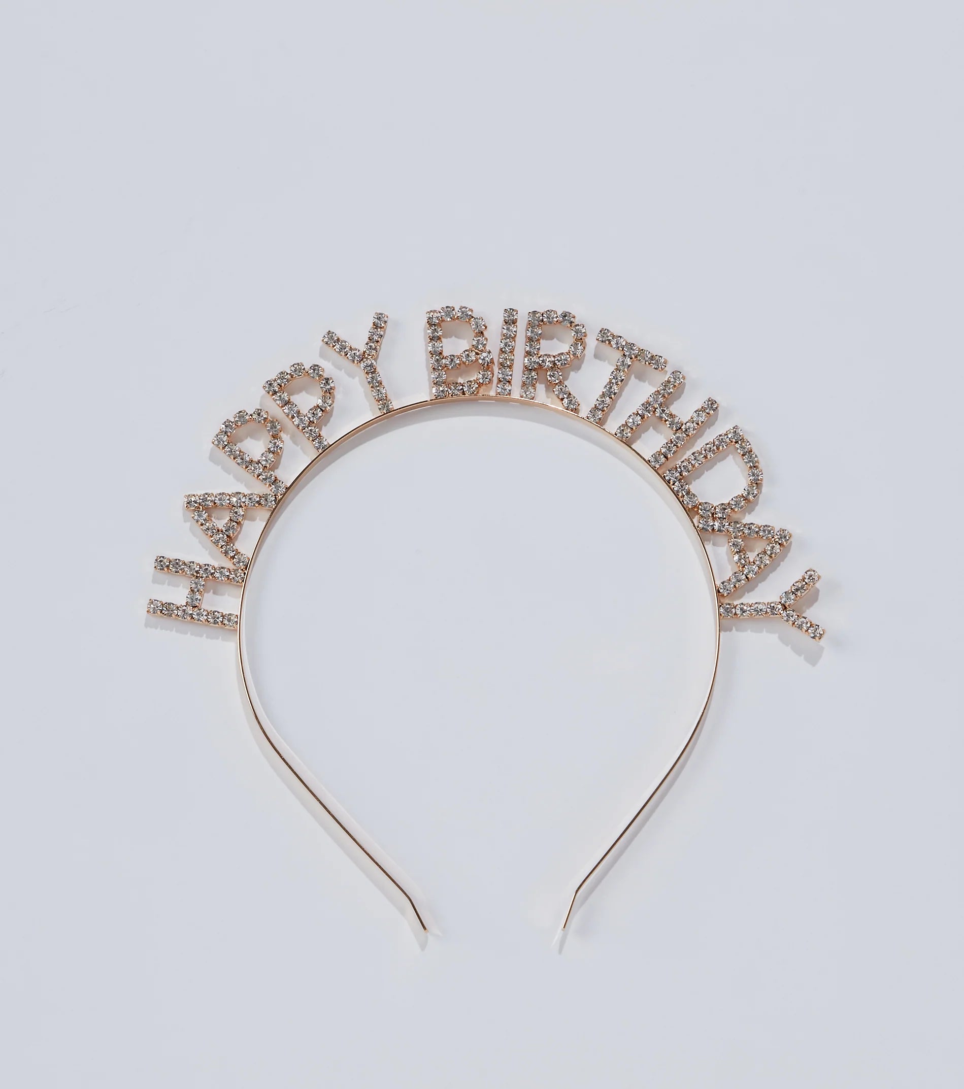 Happy Birthday Rhinestone Headband