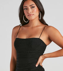 Night Shimmers Bodycon Mini Dress