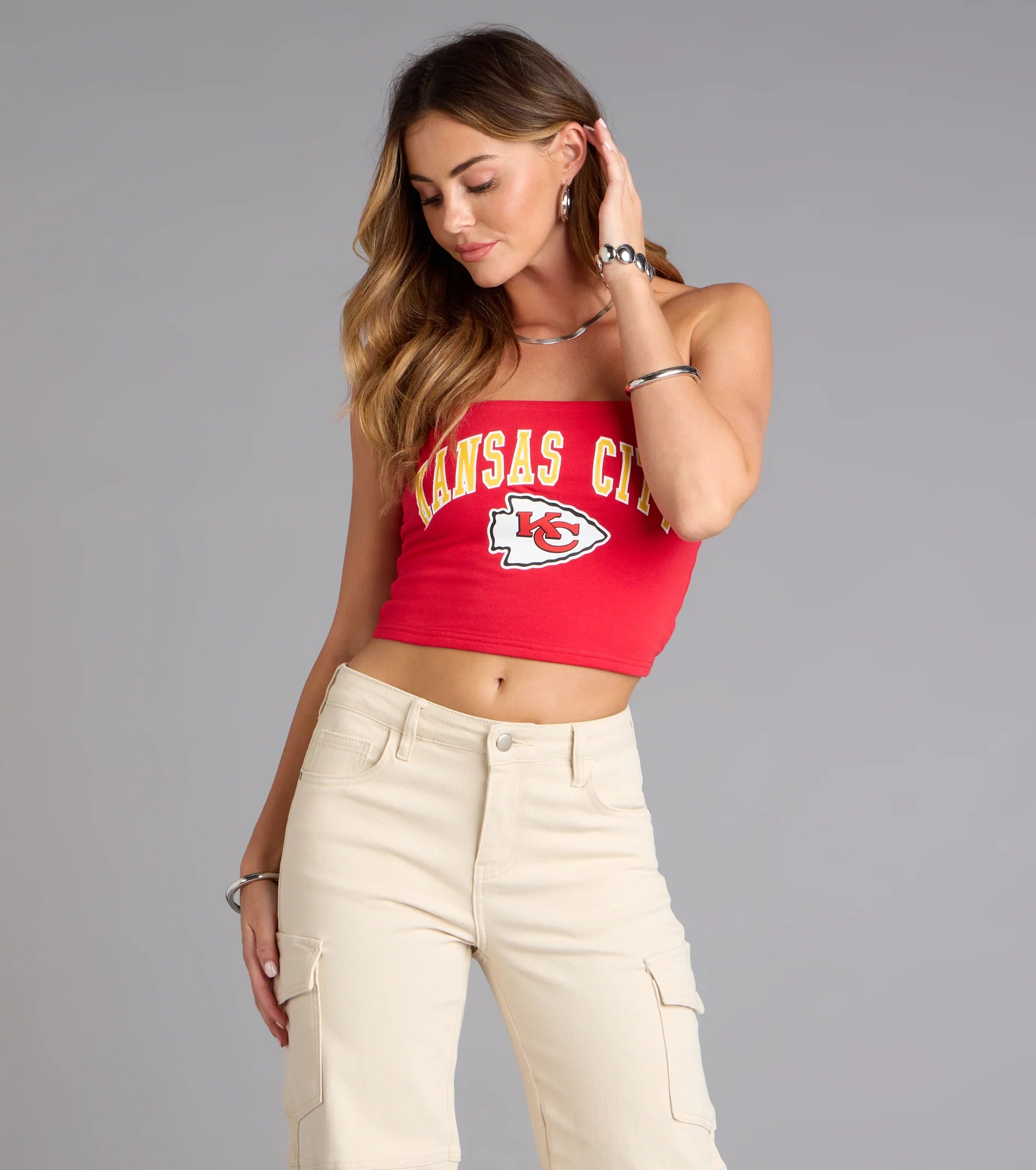 Ultra Game NFL Kansas City Chiefs Tube Top