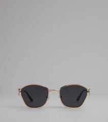 Fresh Pick Flower Detail Sunglasses