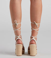 Perfect Day Espadrille Wedges