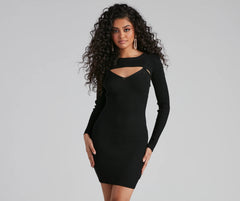 Hawt Crop Ribbed Sweater Top